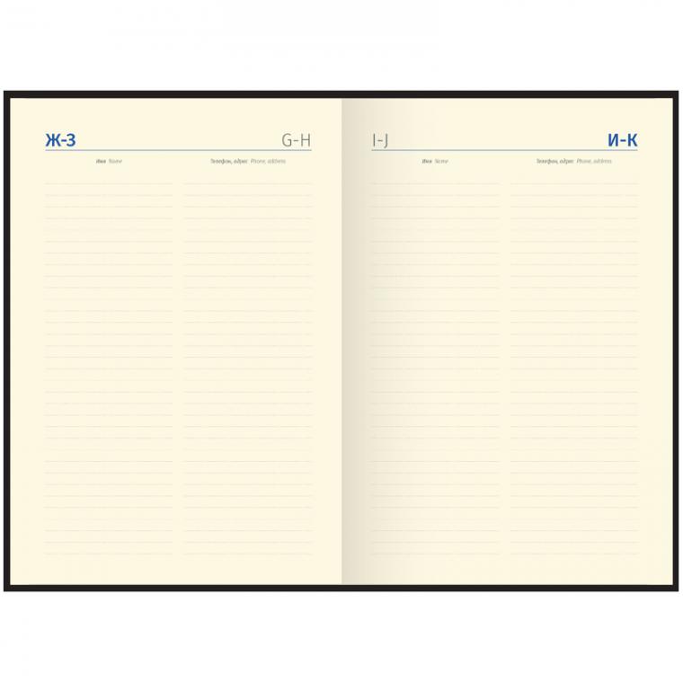 Ежедневник недатированный, А5, 160л., кожа, Delucci, фактурная кожа, золот. срез, коричневый