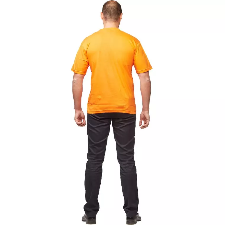 Футболка (160 г.) с кор.рукавом оранж (XXXL)