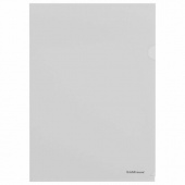 Папка-уголок ERICH KRAUSE "Fizzy Clear", прозрачная, 0,12 мм, 50150
