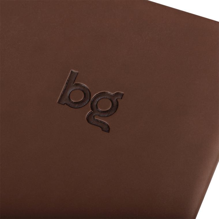 Еженедельник недатированный, B5, 64л., твердый переплет, кожзам, BG "Vienna.Dark brown", коричневый