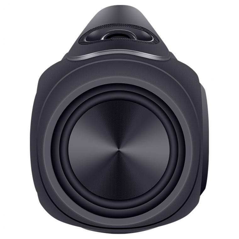 Колонка портативная Sven PS-380, 40W, Bluetooth, FM, USB, защита от воды, подсветка, черный