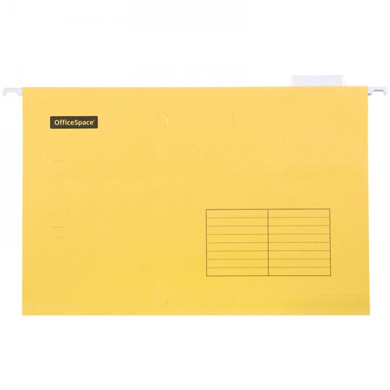 Подвесная папка OfficeSpace Foolscap (365*240мм), желтая