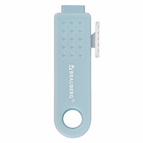Ластики выдвижные BRAUBERG "Slider Mini", НАБОР 3 ШТУКИ, 68х18х12 мм, пастельные цвета, блистер, 271992