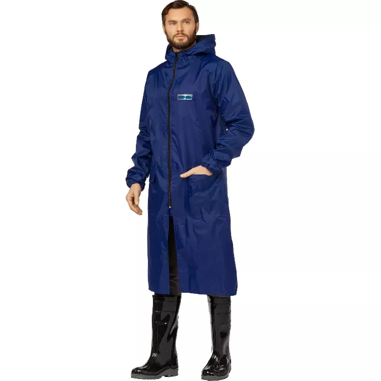 Плащ влагозащитный  ПВХ Poseidon син. 60-62/170-176 4603720761082