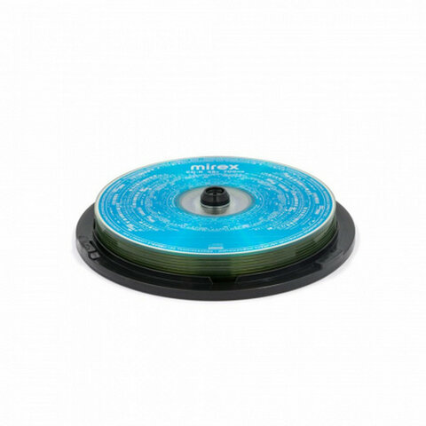 Диск CD-R MIREX, 700 Мб, 48x, Cake Box (упаковка на шпиле), КОМПЛЕКТ 10 шт., UL120051A8L