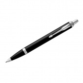 Ручка шариковая Parker "IM Essential Muted Black CT" синяя, 1,0мм, кнопочн., подарочная упаковка