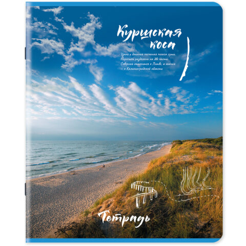 Тетрадь А5, 96 л., STAFF, скоба, клетка, офсет №2 ЭКОНОМ, обложка картон, "Природа" (микс в спайке), 404441