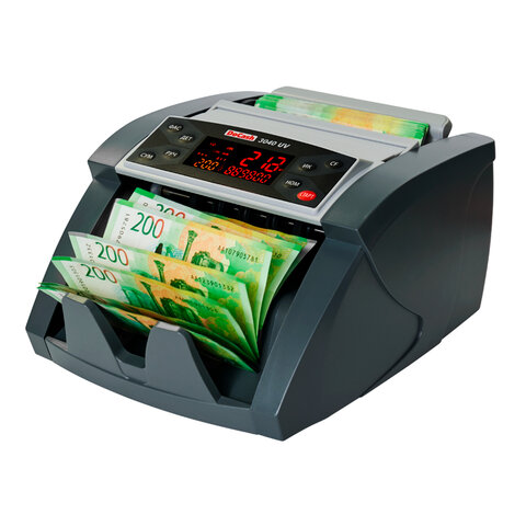 Счетчик банкнот DOCASH 3040 UV, 1000 банкнот/мин, УФ-детекция, фасовка