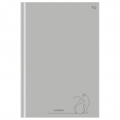 Бизнес-блокнот А5, 80л., евроформат, BG "В одном движении", soft-touch ламинация