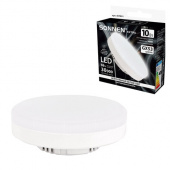 Лампа светодиодная SONNEN EXTRA, 10 (90) Вт, GX53, таблетка, нейтральный белый, 30000 ч, LED 10W-4000-GX53, 457931