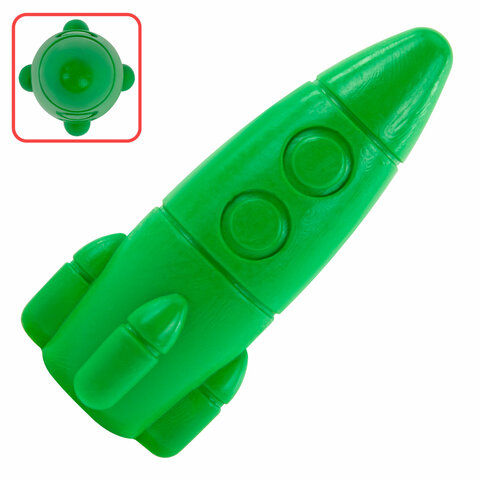 Восковые мелки фигурные BRAUBERG KIDS "РАКЕТА", НАБОР 36 цветов + НАКЛЕЙКИ В ПОДАРОК, 273084