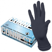 Перчатки нитриловые медицинские смотровые CONNECT ULTRA BLACK, 50 пар (100 шт.), размер L (большой), черные, CON-UB-INT-03