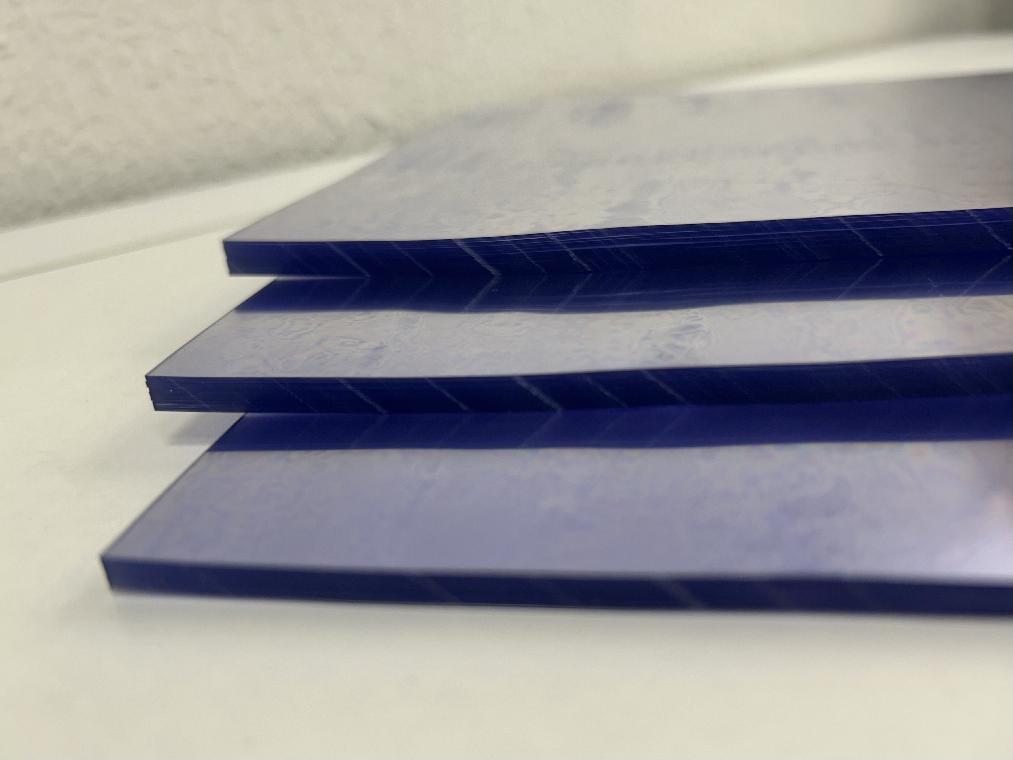 Обложка А4 Line "PVC" 200мкм, прозрачный бесцветный пластик, 100л.