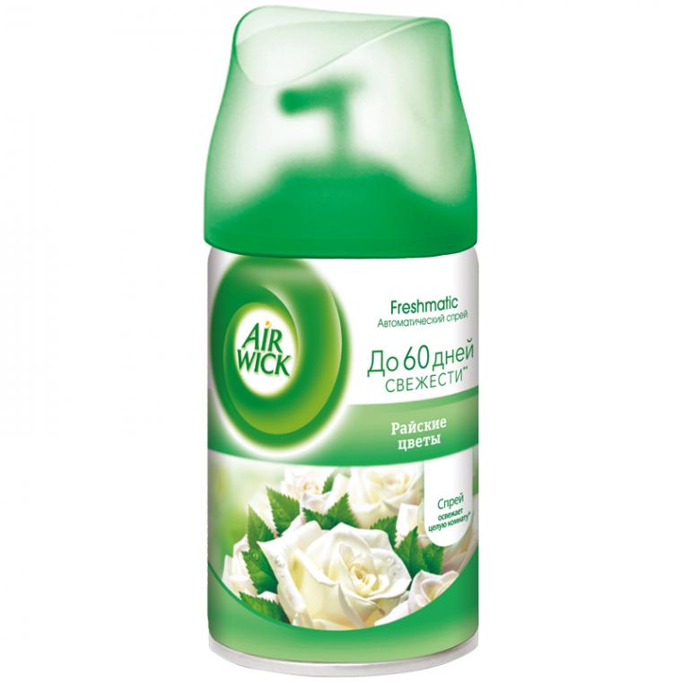 Сменный баллон для освежителя воздуха Airwick Freshmatic "Нежные цветы", 250мл