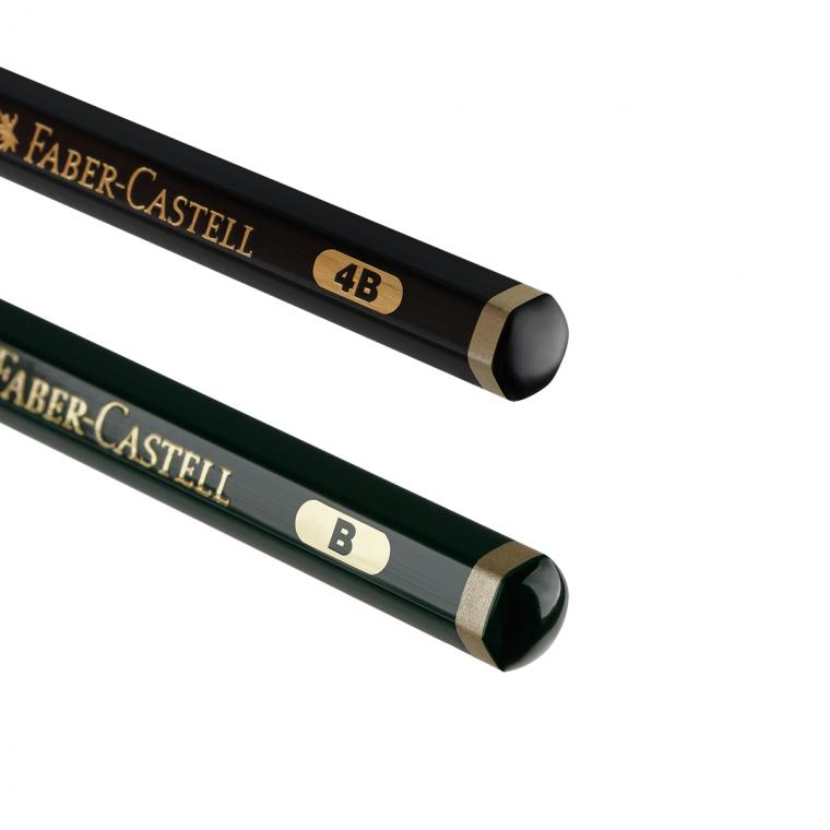 Набор карандашей ч/г Faber-Castell "Pitt Graphite Matt" и "Castell 9000", 20 предметов, заточен., метал. кор.