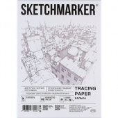 Калька А4 для печати и творчества, 90 г/м2, 100 листов, SKETCHMARKER, SM17119