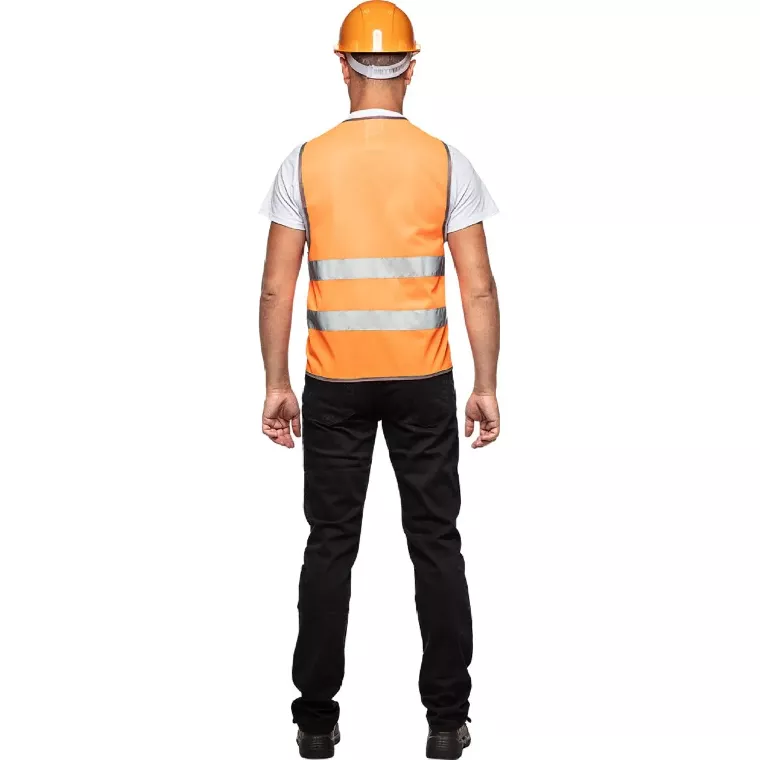 Жилет сигнальный Тип1Е, цв.оранж.(р.4XL-5XL/64-70)