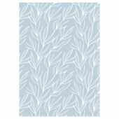 Упаковочная бумага глянц. 70*100см, MESHU "Flowers", 80г/м2
