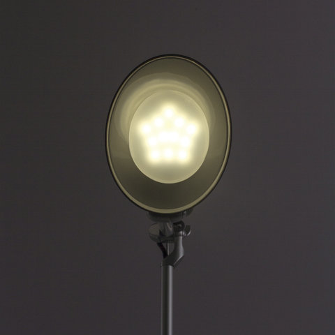 Настольная лампа / светильник SONNEN PH-104, на подставке, LED, 8 Вт, металлический корпус, черный, 236690