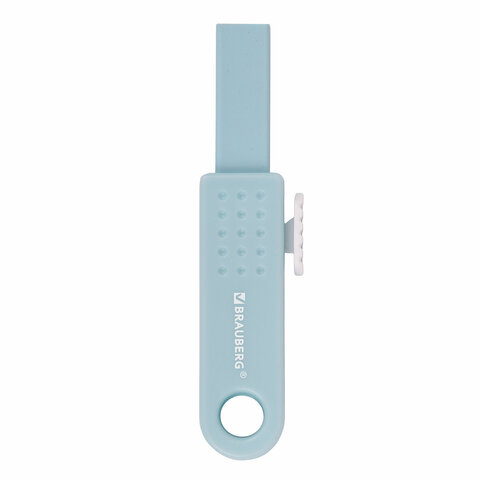 Ластики выдвижные BRAUBERG "Slider Mini", НАБОР 3 ШТУКИ, 68х18х12 мм, пастельные цвета, блистер, 271992