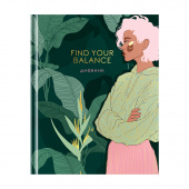 УЦЕНКА-Дневник 1-11 кл.48л.(твердый) Greenwich Line "Find your balance",диз. бумага,глянц. лам.,магн. клапан,печать,тисн. фольгой,тон. бл (осн 348067)