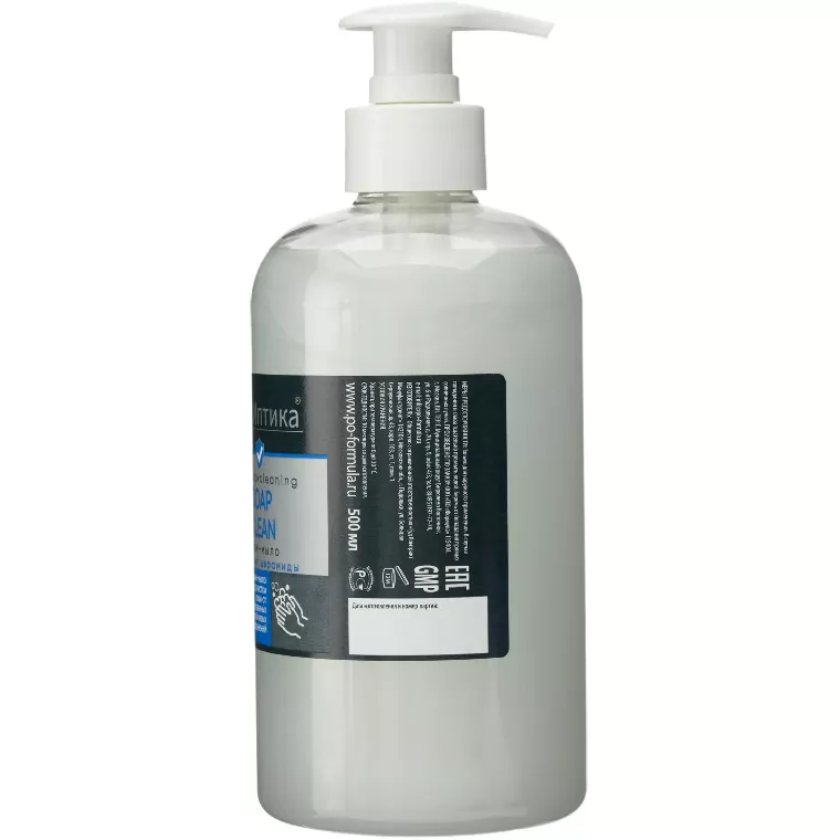 Крем-мыло ТМ ЭклИптика SOAP CLEAN, флакон с помпой 500 мл