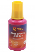 Корректирующая жидкость QREDO 20мл, на химической основе