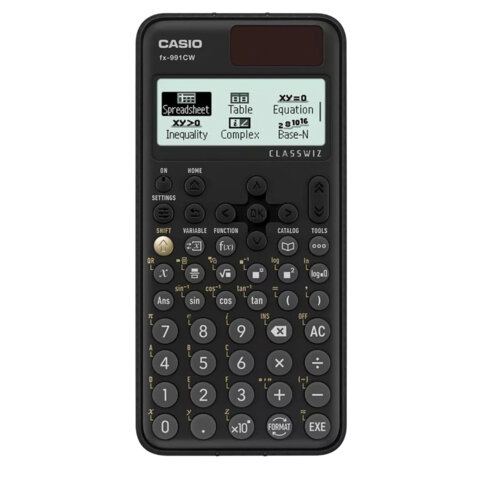 Калькулятор инженерный CASIO FX-991CW-W-ET-V (16,2х7,7х1,1 см), 10+2 разряда, 540 функции