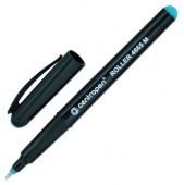 Ручка-роллер CENTROPEN, трехгранная, корпус черный, узел 0,7 мм, линия 0,6 мм, зеленая, 4665/1З