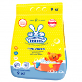 Порошок для машинной и ручной стирки Ушастый нянь, 9кг