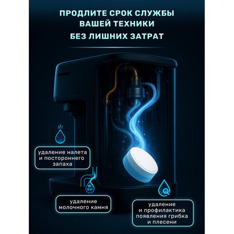 Таблетки для очистки кофемашин 12 шт., LOTTA, Ck1m12