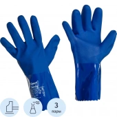 Перчатки защитные ПВХ Gward Sandy (PVC009) р.10 (6пар/уп)