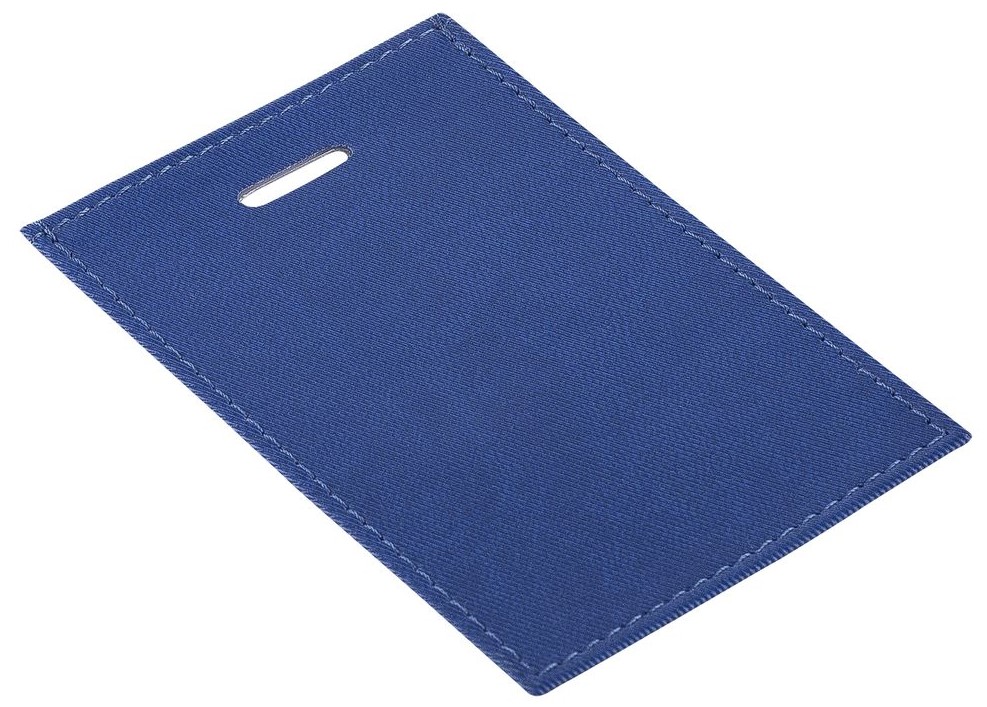 Чехол для пропуска Twill, синий 6699.40