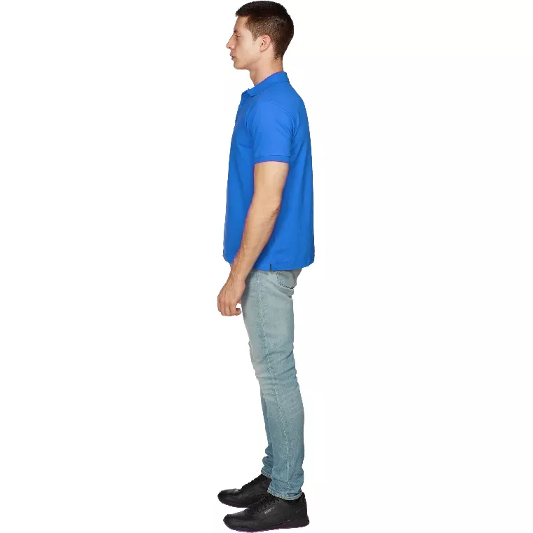 Рубашка Поло (190г.) кор.рукав васил.(XXXL)