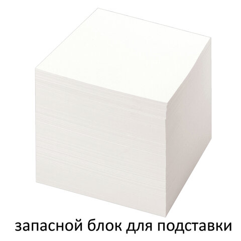 Блок для записей непроклеенный, 8х8х8 см, плотность 65 г/м2, белизна 90-92%, STAFF, 111980