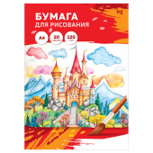 Папка для рисования А4, 20л., BG, 120г/м2