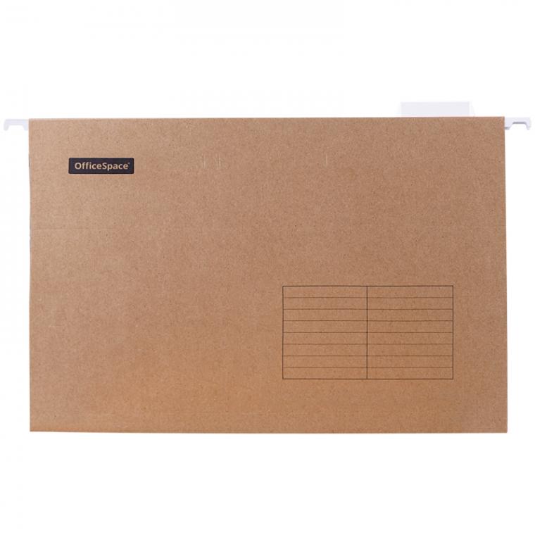 Подвесная папка OfficeSpace Foolscap (370*240мм), светло-коричневая
