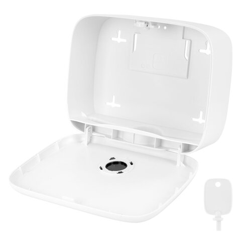 Диспенсер для полотенец LAIMA PROFESSIONAL PREMIUM (Система H2), Z-сложения, белый, ABS-пластик, 609515