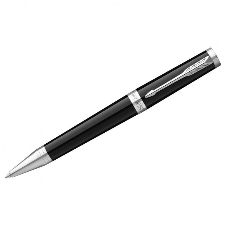 УЦЕНКА - Ручка шариковая Parker "Ingenuity Black СT" черная, 1,0мм, подарочная упаковка (осн 363655)