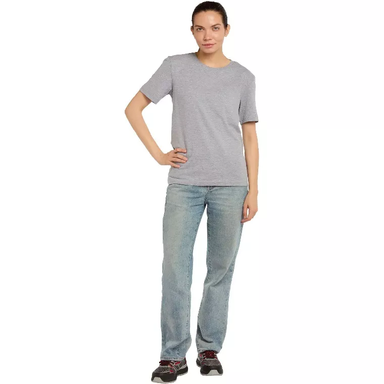 Футболка (160 г.) с кор.рукавом серый меланж (XXXL)