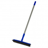 Щетка с резиновой щетиной и сгоном OfficeClean Professional 32см, щетина 3,5см, рукоятка 72-120см