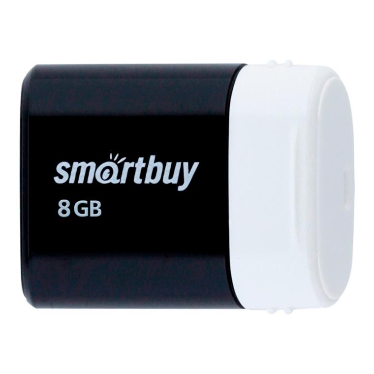 Память Smart Buy "Lara"  8GB, USB 2.0 Flash Drive, черный