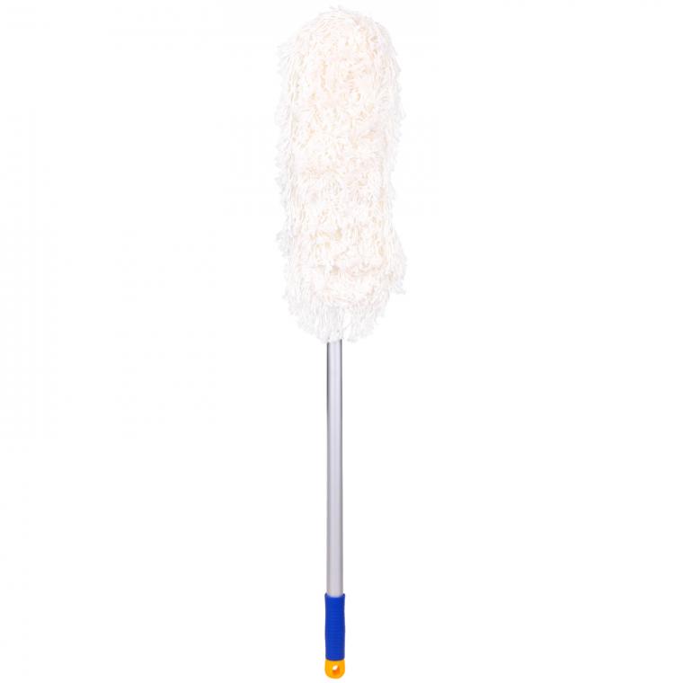 Швабра-рамка OfficeClean Professional, алюм. ручка 75-130см, насадка МОП хлопок (карманы) 40см