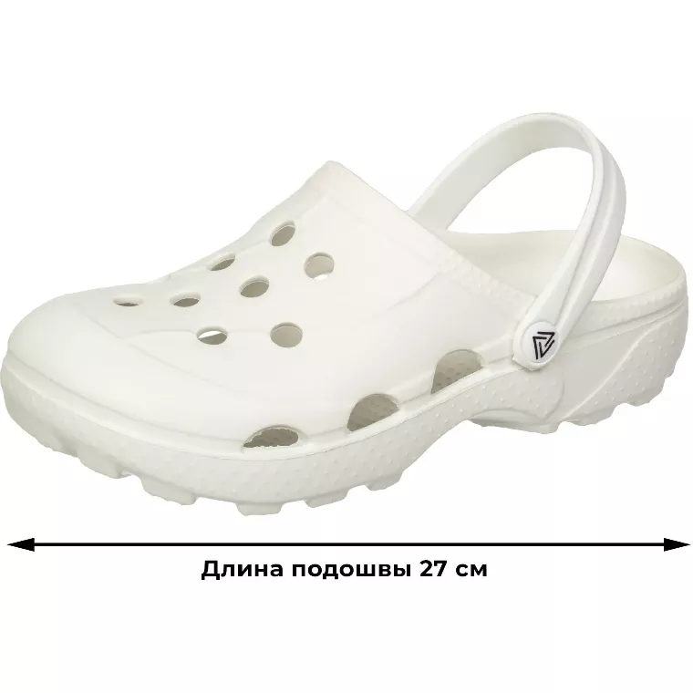 Сабо женские EVART Ола белый/белый р.41