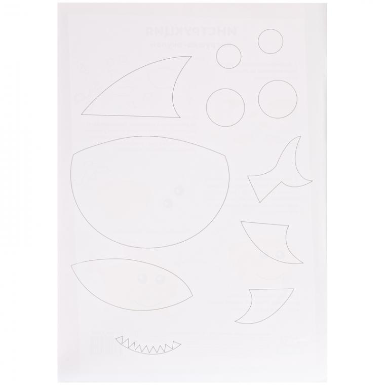 Цветная пористая резина (фоамиран) ArtSpace, А4, 5л., 5цв., 2мм, оттенки зеленого