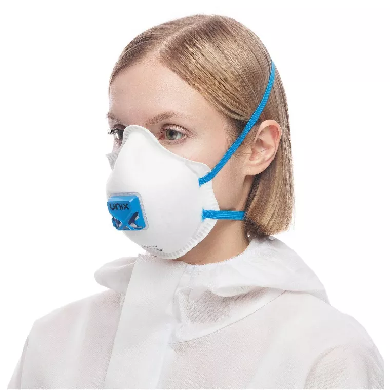 Полумаска фильтрующая UNIX Air 111V с кл FFP1 RD до 4ПДК 3шт/уп