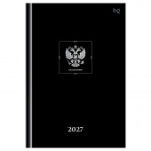 Ежедневник датированный 2027г., А5, 176л., 7БЦ BG "Орел", глянцевая ламинация