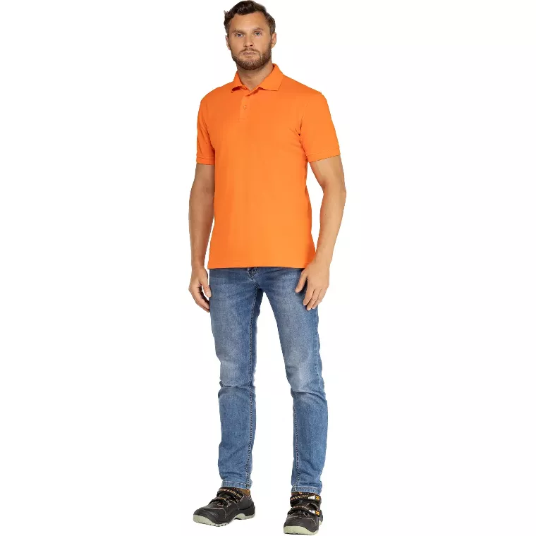 Рубашка Поло (190г.) кор.рукав оранж. (XL)