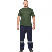 Футболка (160 г.) с кор.рукавом т.-злн.(XXXL)