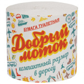 Бумага туалетная бытовая, 25 м, без втулки (супер-эконом), М-20